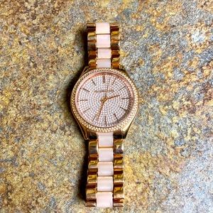 Michael Kors watch rose gold